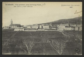Le BÃ©age. - Vue gÃ©nÃ©rale, prise de Coupe Teste