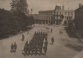 Marching cadets, 1902