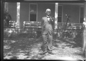 Man at Phi Delta Theta celebration, Oxford College 1931