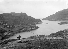 "View of the coastline in an unknown location" is Beara, County Cork