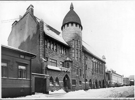 Old polytechnic student union building, Vanha Poli. LÃ¶nnrotinkatu 29