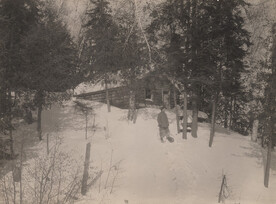 Winter cabin, 1917