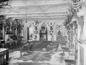 The Hall at Powerscourt House, Co. Wicklow