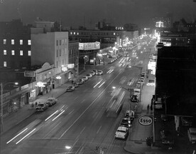 Downtown Edmonton, Alberta at night