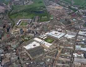 The commercial heart of Newcastle upon Tyne, 1977