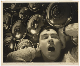 Aluminium blues (self portrait), 1935, by Max Dupain