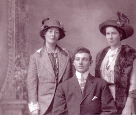 Mike Schwager with 2 Women