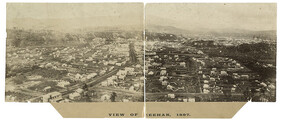 Panoramic view of Zeehan, Tasmania, 1897