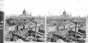 Full stereoscopic image of St. Paul's Cathedral, London