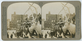 Elks' Convention, Phila., July 15-21, 1907, Mayor Reyburn Reviewing the Great Parade