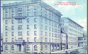 Hotel and Apartment House for Col. John Murphy, Richmond, Va.