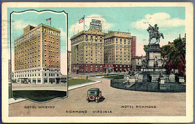 Hotel Wm. Byrd, Hotel Richmond, Richmond, Virginia