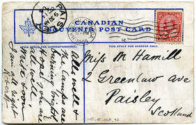 Gore Park, Hamilton, Canada. 4 October 1905.