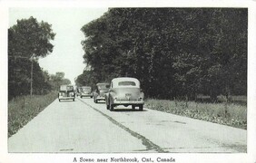 Scene Near Northbrook, Ontario - Postcard