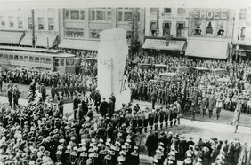 Cenotaph Dedication. May 23rd, 1923.
