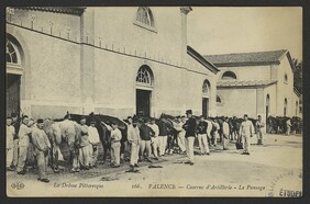 Valence - Caserne d'Artillerie - Le Pansage