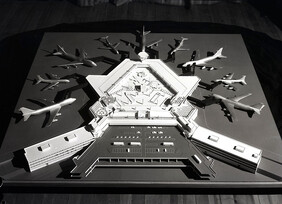 A Model of YeÅŸilkÃ¶y Airport / Ä°stanbul AtatÃ¼rk Aiport