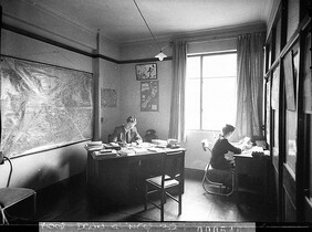 The French Press Service at 72 Pitt Street, Sydney, 1946