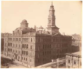 Lands Office, Sydney, from Fred Hardie - Photographs of Sydney, Newcastle, New South Wales and Aboriginals for George Washington Wilson & Co., 1892-1893