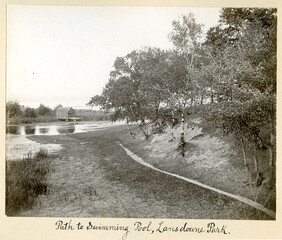 Path to Swimming Pool, Lansdowne Park