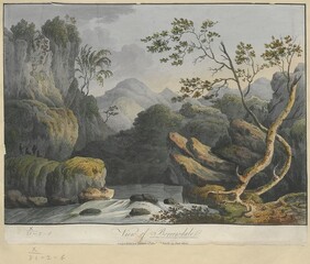 The BL Kingâ€™s Topographical Collection: "View of Borrowdale."