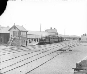 All hands on deck at Achill Railway station.