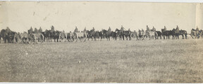Driver training in England, 1915  (thought to be in the Witley area)