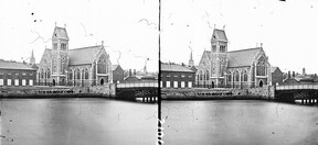 The bridge to church.
