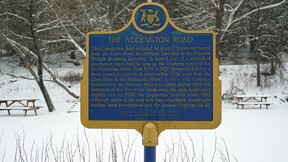 The Addington Road Sign - Municipal Park, Kaladar