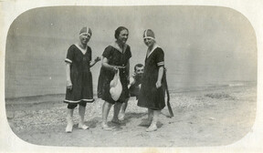 Goderich or Kincardine Beach, about 1920