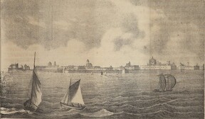 CÃ´tÃ© mÃ©ridional de la Vera Cruz, vue de chÃ¢teau de St Jean de Ulua