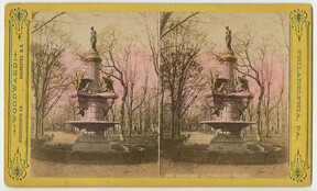 Fountain. Rittenhouse Square. ca. 1880.