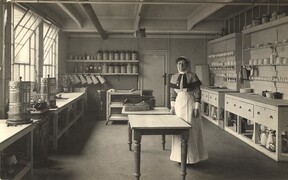 King George Military Hospital, A5-B5 ward kitchen, Sister Chapman