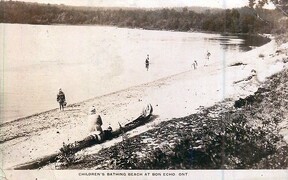 Children Bathing at Bon Echo, Cloyne