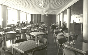 Student canteen Rafla in 1950s