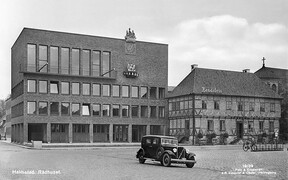 The Town Hall in Halmstad, Halland, Sweden