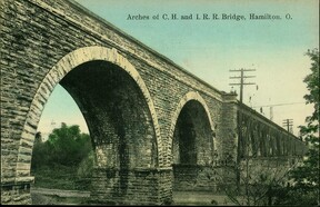 Arches of C. H. and I. R. R. Bridge