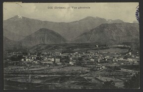 Die (DrÃ´me). - Vue gÃ©nÃ©rale