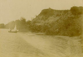 "View along the north shore of the Hamilton Bay". 1894-08-28.