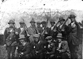 Rebels, irregulars, a flying column...