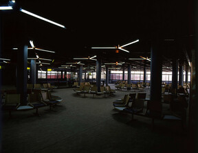 An Interior View of YeÅŸilkÃ¶y Airport / Ä°stanbul AtatÃ¼rk Aiport