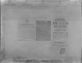 Posters and restrictions!