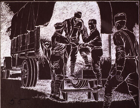 Ambulances: Helping patient from truck