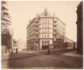 Hotel Metropole, Sydney from Fred Hardie - Photographs of Sydney, Newcastle, New South Wales and Aboriginals for George Washington Wilson & Co., 1892-1893