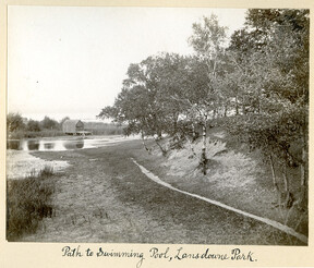 Path to Swimming Pool, Lansdowne Park