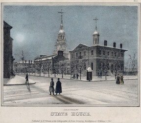 State House. Philadelphia, c1840, 1848.