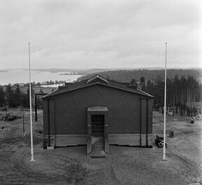 Lahti radio station, building, 1935.