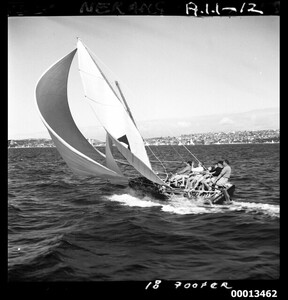 18 footer NERANG II on Sydney Harbour