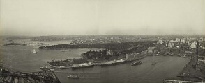 Sydney Harbour from the Creeper Crane