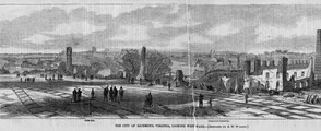 City of Richmond, Virginia, looking westward